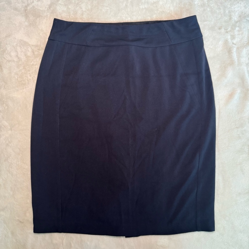 INVESTMENTS Navy Blue Pencil Skirt, Women’s Workwear Skirt